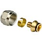 Евроконус латунный для PEX труб  16х2,0- 1/2'' PN 16  обжимной с накидной гайкой  РосТурПласт купить в Москве | "Проконсим"