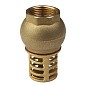 Клапан приёмный (донный)  MVI CV.630.06, DN 25 PN 16, латунный, пружинный, муфтовый купить в Москве | "Проконсим"