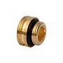 Переходник латунный MVI TR.435.0505 DN 20 PN 10 с прокладкой для узлов с шаровым затвором под плоскость, штуцер купить в Москве | "Проконсим"