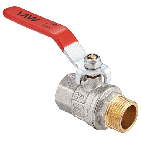 Краны латунные шаровые DN 15-50 PN 40 никелированные рычаг муфта-штуцер MVI BV.512 купить в Москве | "Проконсим" Краны латунные шаровые DN 15-50 PN 40 никелированные рычаг муфта-штуцер MVI BV.512 купить в Москве | "Проконсим"