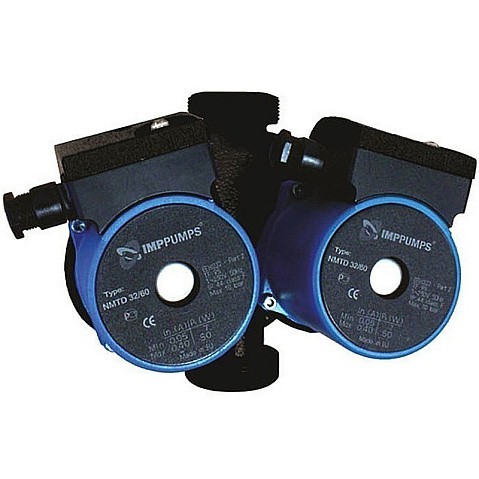 Насос циркуляционный с мокрым ротором NMTD PLUS 32/60-180 36Вт 1х220В сдвоенный с электронным упр. резьбовой PN10 110C IMP PUMPS купить в Москве | "Проконсим"