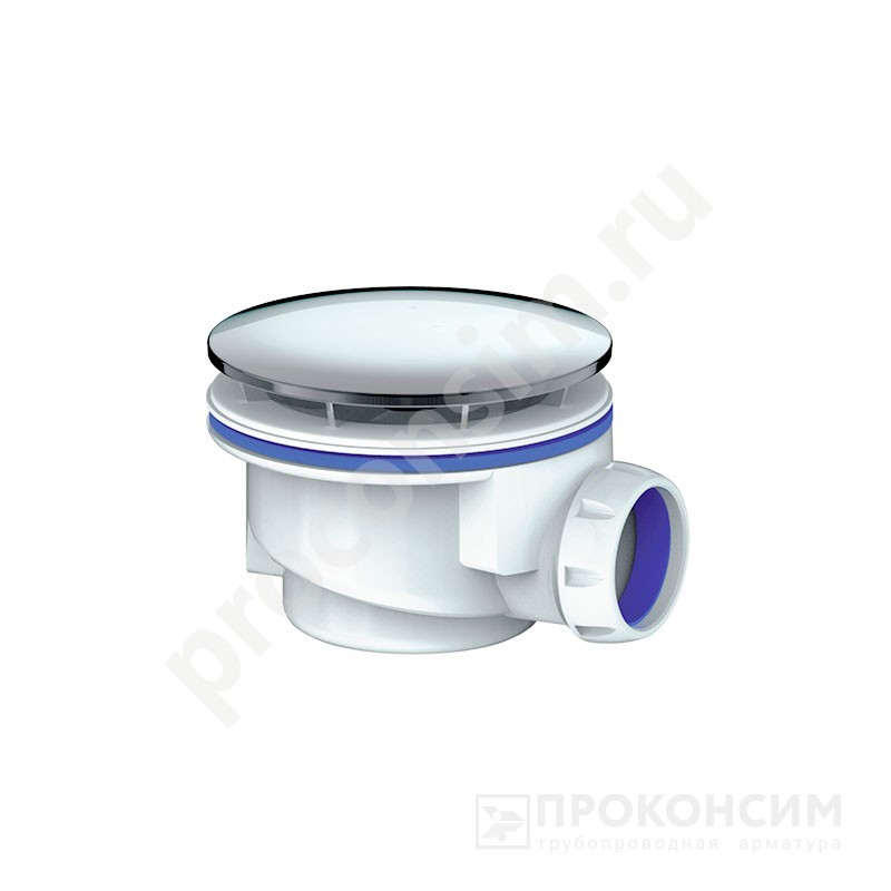 Цена 1 536 рублей с НДС.  Ожидается пополнение. Сифон для поддона Unicorn G411H, D115 h11см без отвода, 1 1/2'' х40 (930152118) со склада Проконсим в Москве