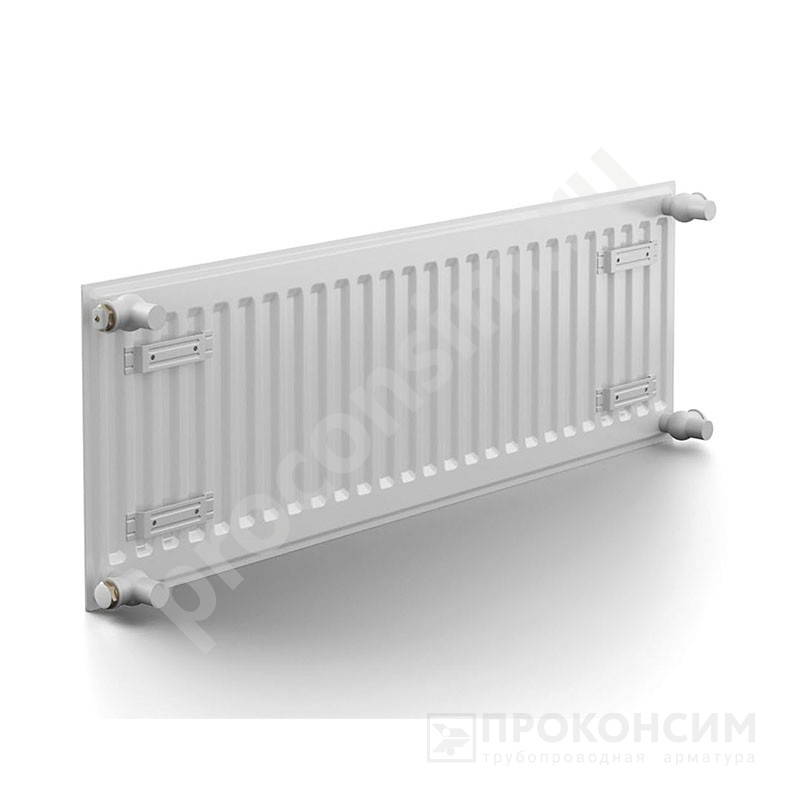 Цена [%TOWN_PRICE%].  Под заказ. Радиатор стальной панельный PRADO UNIVERSAL U103001100 длина 1100 мм, выс. 300 мм, подкл. нижнее (930014001) со склада Проконсим в Москве