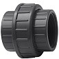 Муфта разборная НПВХ DN 50-1 1/2" PN 16 клеевая с внутренней резьбой черная Aquaviva BOG50120 купить в Москве | "Проконсим"