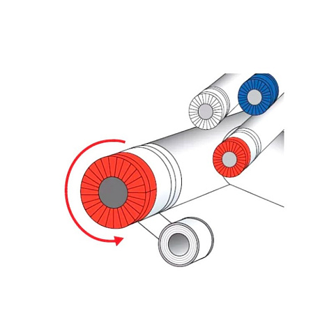 Алюминиевые заглушки K-FLEX red, ширина ленты от 32 до 42мм, L 10м  купить в Москве | "Проконсим"