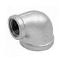 Угольник чугунный оцинкованный DN25-15 PN16 м-м переходный Fittex Plus