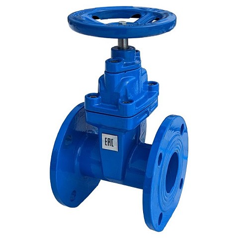 Задвижка чугунная 30ч39р DN 600 PN 10 с обрезиненным клином EPDM до 120гр. КНР купить в Москве | "Проконсим" (101469058)