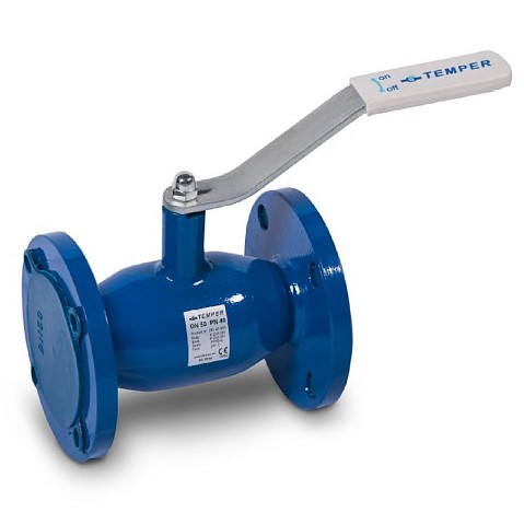 Краны стальные шаровые DN 50-100 PN 16-40 фланцевые под задвижку рычаг Temper купить в Москве | "Проконсим" Краны стальные шаровые DN 50-100 PN 16-40 фланцевые под задвижку рычаг Temper купить в Москве | "Проконсим"