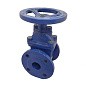 Задвижка чугунная 30ч39р DN 150 PN 16 с обрезиненным клином EPDM до 120гр. РФ купить в Москве | "Проконсим" (101400050)