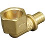 Угольник латунный для PEX труб 16-1/2'' PN 10 под надвижную гильзу с внутренней резьбой ONE PLUS купить в Москве | "Проконсим"