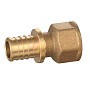 Муфта латунная для PEX DN 25- ВР 3/4'' под надвижную гильзу PLP купить в Москве | "Проконсим"