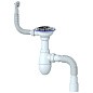 Сифон для мойки Unicorn В426P, 40х50 гибкий отвод, 3 1/2'' х40 чаша из нержавеющей стали, прямоугольный перелив купить в Москве | "Проконсим"