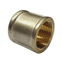 Муфты латунные никелированные DN 15-50 PN 40 муфта-муфта купить в Москве | "Проконсим"