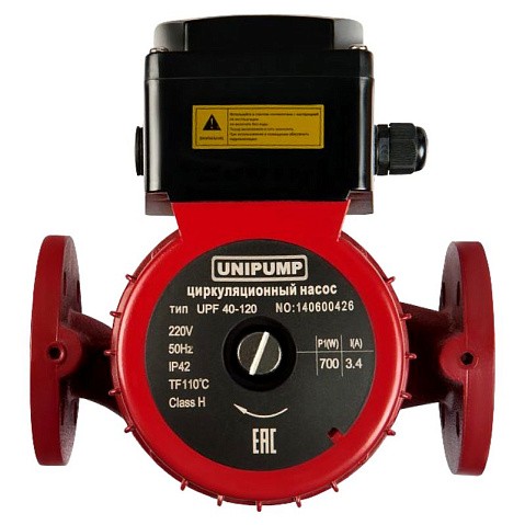 Насос циркуляционный с мокрым ротором UNIPUMP PN 10 110гр.UPF 40-160,L 250, 1000Вт 1х220В 1 скорость фланцевый, 27361 купить в Москве | "Проконсим"