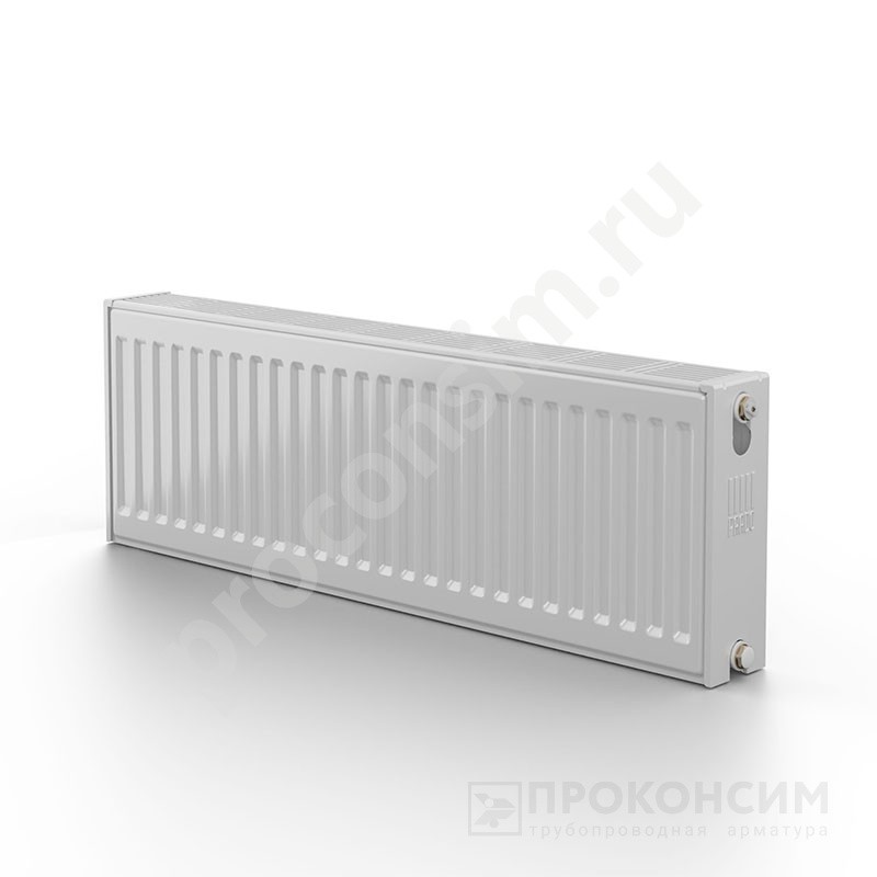 Цена по запросу.  Под заказ. Радиатор стальной панельный PRADO CLASSIC C223001100 длина 1100 мм, выс. 300 мм, подкл. боковое (930013353) со склада Проконсим в Москве