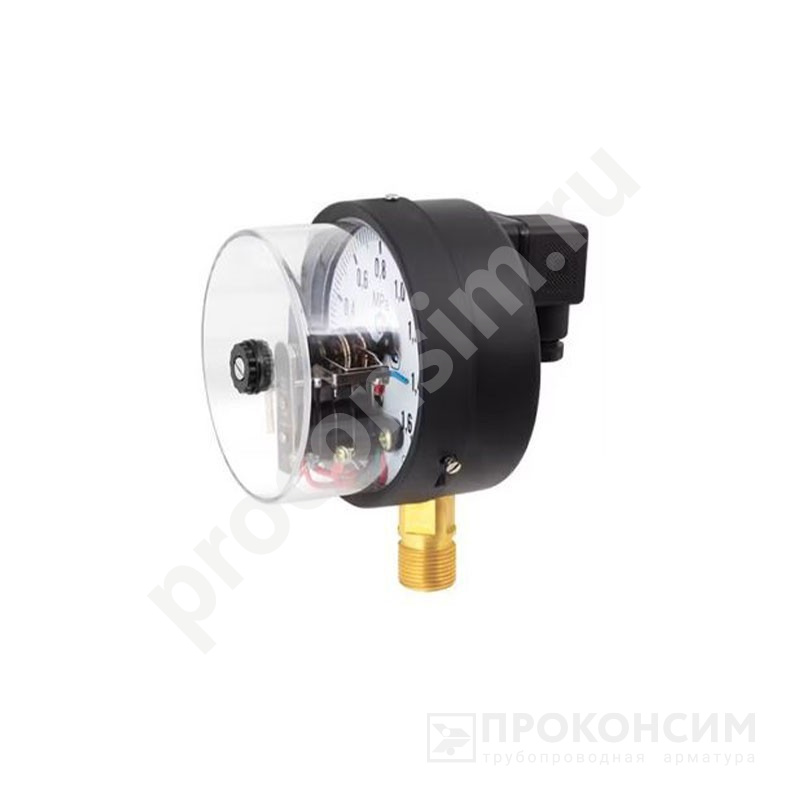 Цена [%TOWN_PRICE%].  Под заказ. Манометр Росма ТМ-510Р.05 IP54, 100мм, 0-25МПа, резьба M20x1,5, с электронной приставкой тип V, радиальный, класс точности 1,5 (930092854) со склада Проконсим в Москве