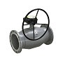 Кран стальной шаровой цельносварной LD Regula, DN 200 PN 16, 450мм, стандартнопроходной, фланцевый с редуктором купить в Москве | "Проконсим"