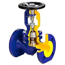 Клапаны сильфонные DN 15-200 PN 40 стальные до 450гр. фланцевые Zetkama zBEL.234F купить в Москве | "Проконсим"