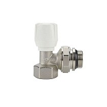 Вентили радиаторные ручные DN 20 PN 10 угловые 3/4'' с уплотнением муфта-штуцер VARMEGA купить в Москве | "Проконсим"