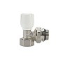Вентили радиаторные ручные DN 20 PN 10 угловые 3/4'' с уплотнением муфта-штуцер VARMEGA купить в Москве | "Проконсим"