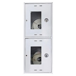 Шкаф пожарный ШПК-320-12 ВОБ встроенный открытый белый (540х1300х230) (930004047) со склада Проконсим в Москве