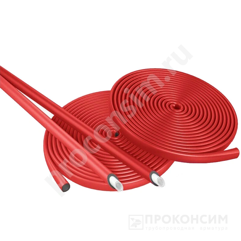 Цена по запросу.  Ожидается пополнение. Трубка теплоизоляционная Energoflex SuperProtect DN 35 толщина 13мм от -40 до +95°C длина 2м красная (930037005) со склада Проконсим в Москве