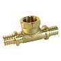 Тройник латунный для PEX труб 20-3/4''-20 PN 16 S-2,8мм под надвижную гильзу Valfex VF.432.AF купить в Москве | "Проконсим"