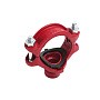 Отвод чугунный под муфту DN 100х50 (Дн114х60) (4''х2'') грувлок