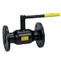 Кран стальной шаровой цельносварной Broen Ballomax, DN 65 PN 16, 290мм, полнопроходной, фланцевый с ручкой
