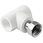 Тройники ПП DN 20-32 PN 25 комбинированные с накидной гайкой белые Pro Aqua купить в Москве | "Проконсим"
