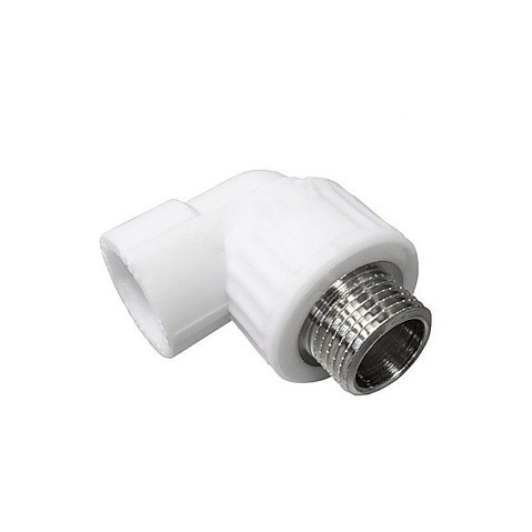 Угольник ПП 20-1/2'' PN 25 белый VALFEX Pro купить в Москве | "Проконсим"