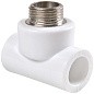 Тройник ПП 40-1/2'' PN 25 белый РВК купить в Москве | "Проконсим"
