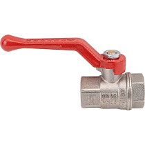 Краны латунные шаровые 11Б27фт1М DN 15-50 PN 25-40 никелированные рычаг муфта-муфта Valfex.214 DeltaPro купить в Москве | "Проконсим"