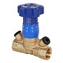 Клапан латунный MVI BL.210.08, DN 40 PN 25, балансировочный, Kvs 10,40 м3/ч, муфтовый, прямой купить в Москве | "Проконсим"