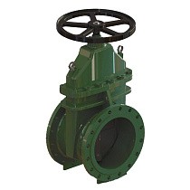 Задвижки чугунные 30ч39р DN 50-600 PN 16 с не выдвижным штоком DIN F4 GALA Тип. 3269