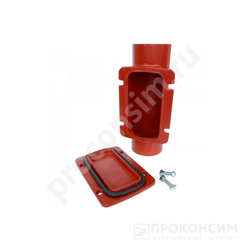 Цена [%TOWN_PRICE%].  Под заказ. Ревизия SML DN 100 с квадратной крышкой безраструбный (261800023) со склада Проконсим в Москве