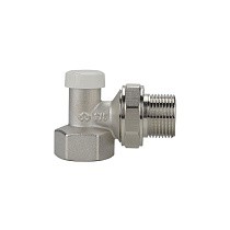 Клапан радиат. настроечный DN 20 PN 10 угловые 3/4'' под шестигранник муфта-штуцер VARMEGA купить в Москве | "Проконсим"