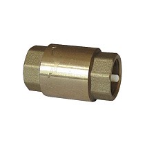 Клапаны обратные пружинные DN 15-100 PN 10 латунные муфтовые пластиковый шток SGL купить в Москве | "Проконсим"