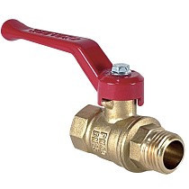 Краны латунные шаровые 11Б27фт1М DN 15-50 PN 25-40 рычаг муфта-штуцер Valfex.215 DeltaPro купить в Москве | "Проконсим"