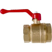 Краны латунные шаровые 11Б27фт1М DN 15-50 PN 40 рычаг муфта-муфта Valfex.214 DeltaPro купить в Москве | "Проконсим"