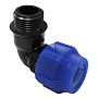 Отвод компрессионный Valfex DN-50 PN-16 G-1 1/2'' НР купить в Москве | "Проконсим"