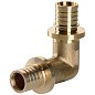 Угольник латунный для PEX-PEX труб 20-20 PN 10 под надвижную гильзу Hipex типS HFWS00031 купить в Москве | "Проконсим"