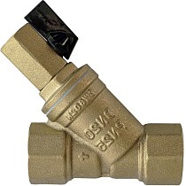 Фильтры сетчатые латунные DN 15-50 PN 25 муфтовые со спускным краном до 130гр. РИДАН FVR-DR купить в Москве | "Проконсим"