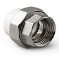 Муфта комбинированная ПП 40-1 1/4'' PN 25 разъёмная с внутренней резьбой белая Pro Aqua PA20020 купить в Москве | "Проконсим"