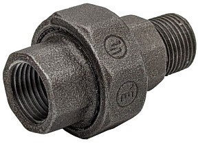 Американки чугунные DN 15-25 PN 16 муфта-штуцер с конусным уплотнением Fittex Plus купить в Москве | "Проконсим"