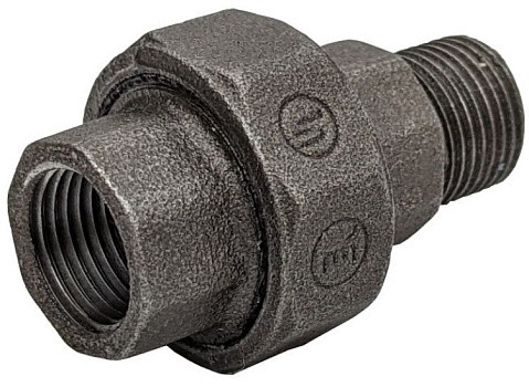 Американки чугунные DN 15-25 PN 16 муфта-штуцер с конусным уплотнением Fittex Plus купить в Москве | "Проконсим" Американки чугунные DN 15-25 PN 16 муфта-штуцер с конусным уплотнением Fittex Plus купить в Москве | "Проконсим"