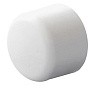 Заглушка ПП 50 PN 25 белая PlasticPro