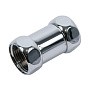 Монтажный комплект латунный хромированный DN 20-25 для полотенцесушителей гайка-гайка прямой купить в Москве | "Проконсим"