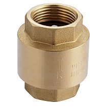 Клапаны обратные пружинные DN 15-50 PN 10-12 латунные муфтовые с пластиковым штоком MVI CV.215 купить в Москве | "Проконсим"
