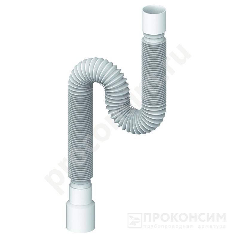 Цена 142,20 рублей с НДС.  Ожидается пополнение. Труба гофрированная Unicorn D120, 40-40х50 1200мм (930152123) со склада Проконсим в Москве